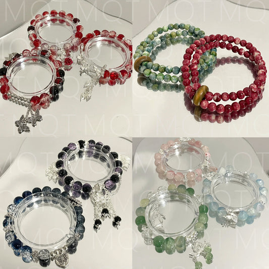 !!! NEW Glass Bracelets Lucky Bags-Ni Ni Shop