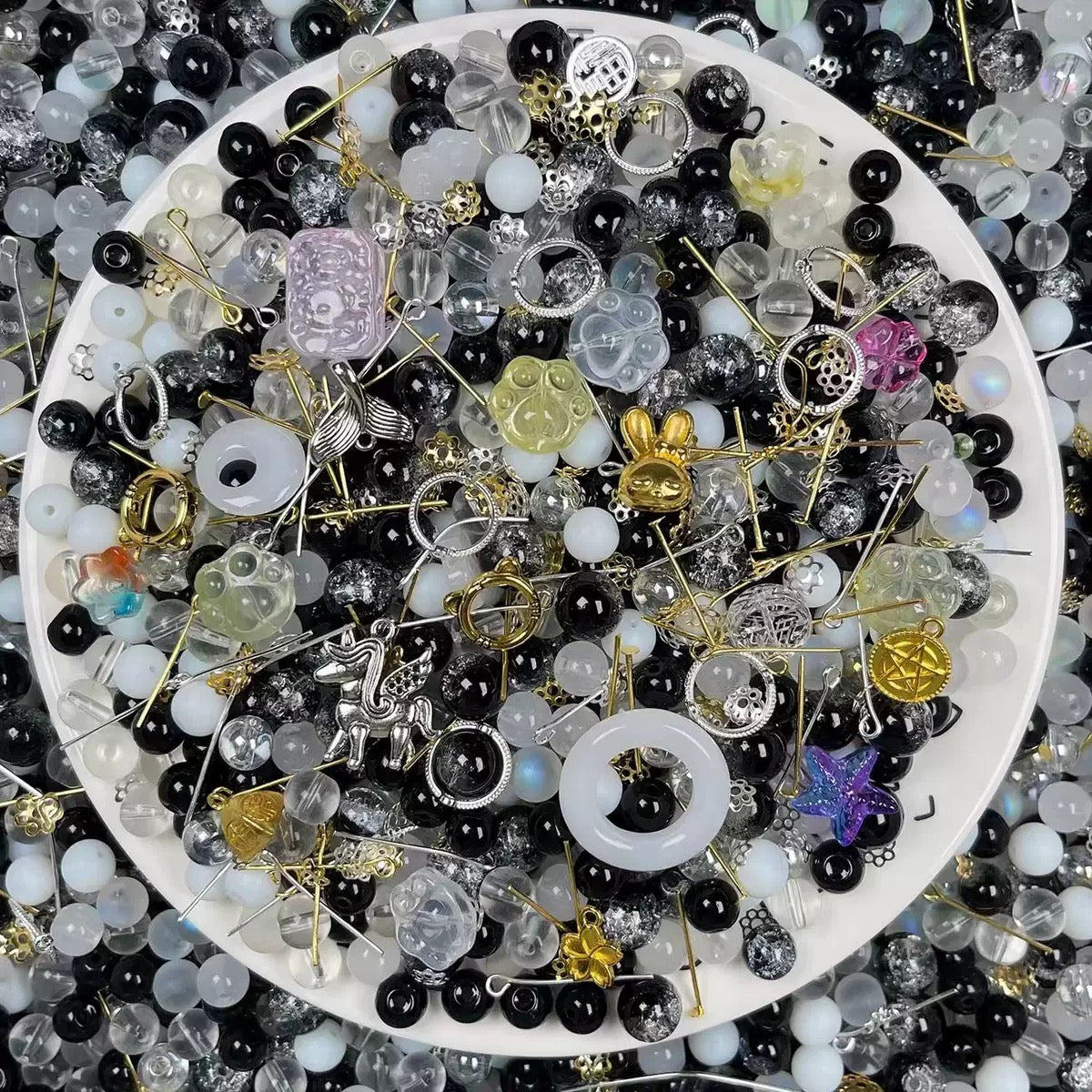 !!! NEW DIY Glass Beads Lucky Bags-Ni Ni Shop