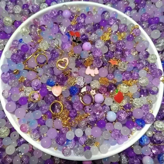 !!! NEW DIY Glass Beads Lucky Bags-Ni Ni Shop