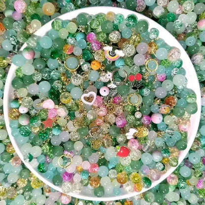 !!! NEW DIY Glass Beads Lucky Bags-Ni Ni Shop