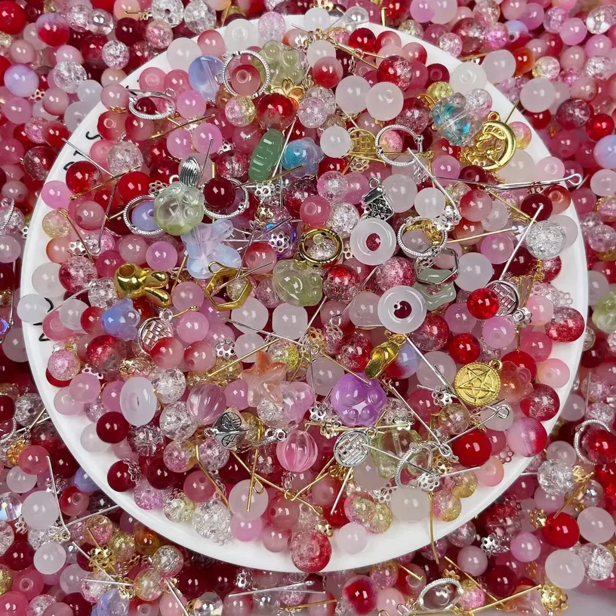 !!! NEW DIY Glass Beads Lucky Bags-Ni Ni Shop